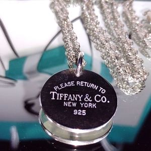 Tiffany & Co. Authentic Large Medallion Return to Tiffany
